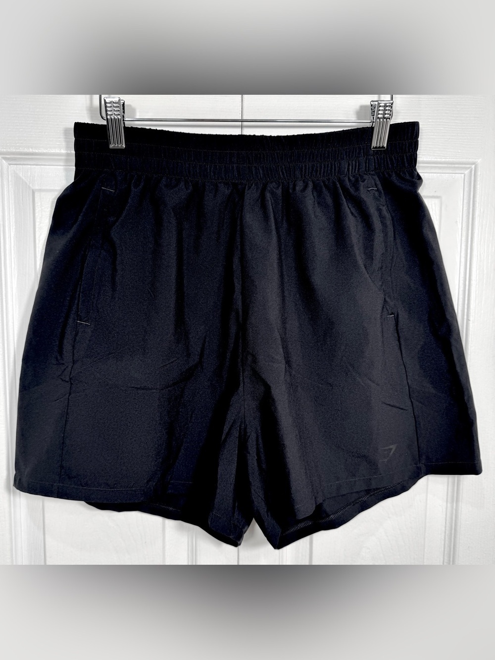 Gymshark Woven Pocket Shorts Black Men’s Medium EUC
